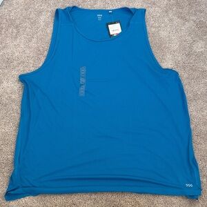 DSG Men's Vibrant Blue Tank Top